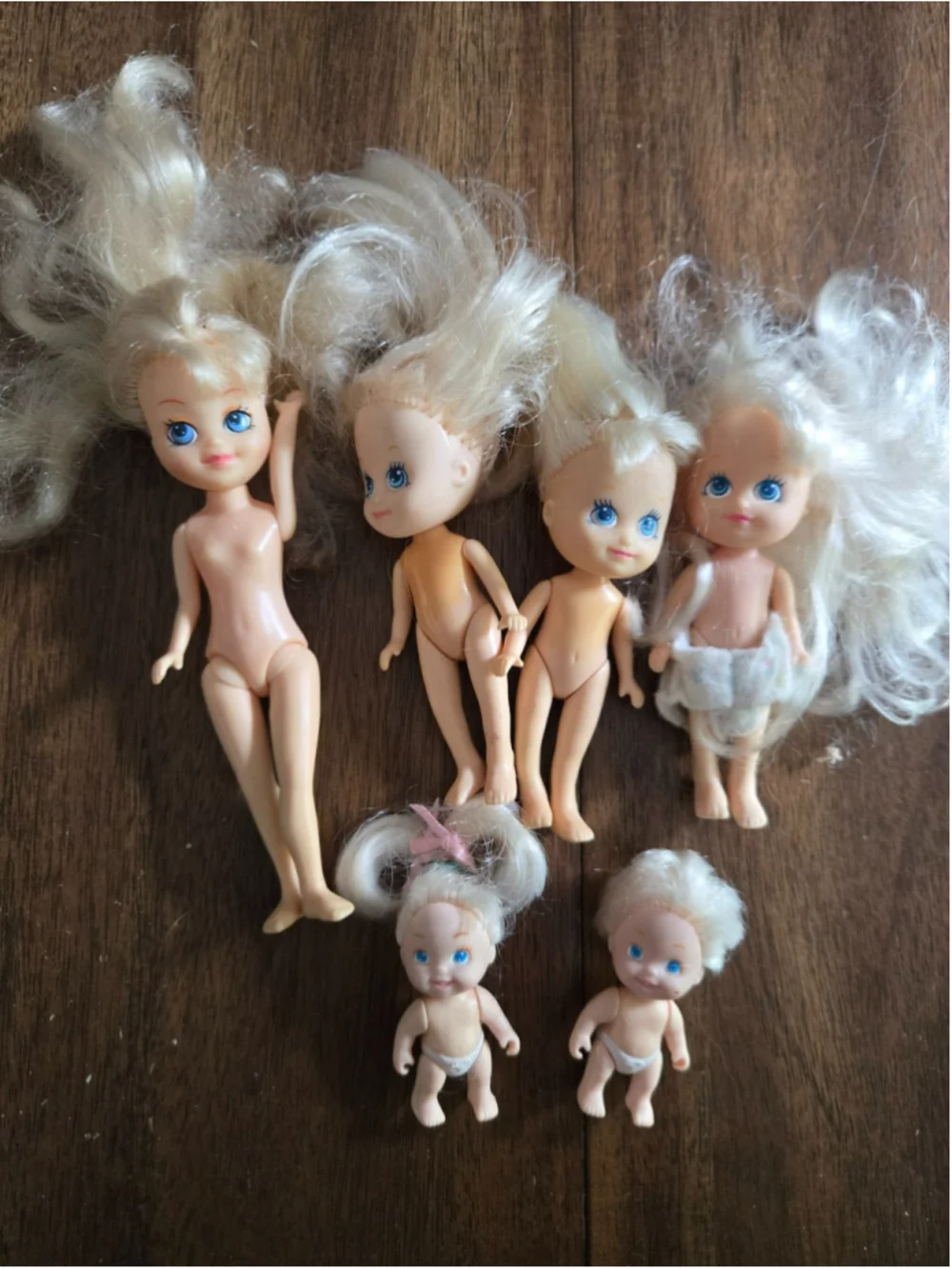 Vintage 80s 90s Doll Lot My Little Pony Megan Molly G1 Hasbro Tyco Quints Babies